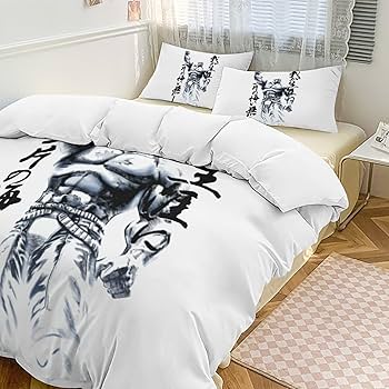 Amazon｜布団カバー 3点セット 北斗の拳 ケンシロウ 寝具カバー